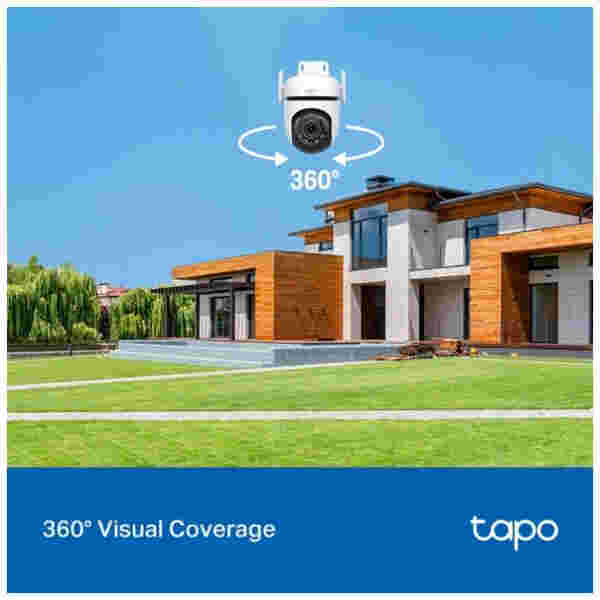 TP-LINK Tapo C520WS 2K QHD 360° Pan/Tilt zunanja Wi-Fi varnostna kamera - Image 2