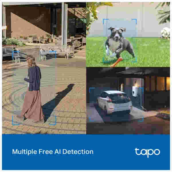 TP-LINK Tapo C520WS 2K QHD 360° Pan/Tilt zunanja Wi-Fi varnostna kamera - Image 3