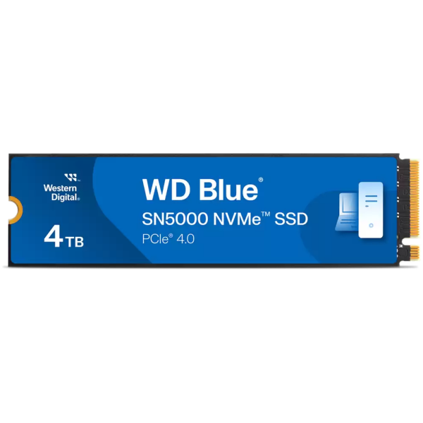 WD 4 TB NVMe SSD BLUE SN5000 PCIe Gen4 x4