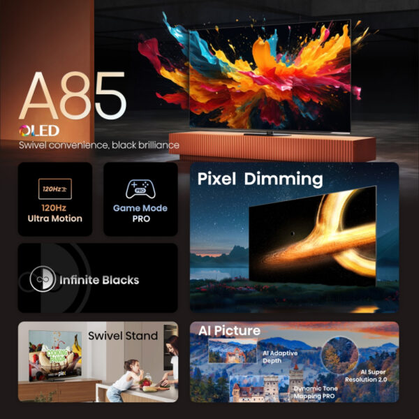 HISENSE OLED TV 55A85N - Image 3