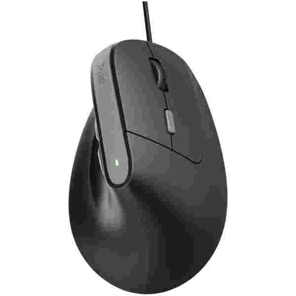 Miš Trust Žična Bayo II ergonomska črna 2400DPI (25144)