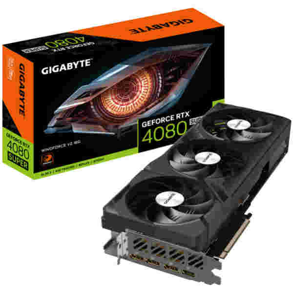Grafična kartica nVidia RTX4080 Super GigaByte WINDFORCE V2 - 16GB GDDR6X (GV-N408SWF3V2-16GD)