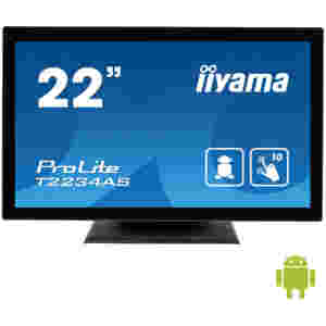 Računalnik AIO All-In-One 54,6 cm (21,5") 1920x1080 Iiyama Prolite T2234As-B1 Rockchip RK3288 Quad-core Cortex--A17/2GB/eMMC 16GB/Mali-T760 M4/IPS LED touch/Android