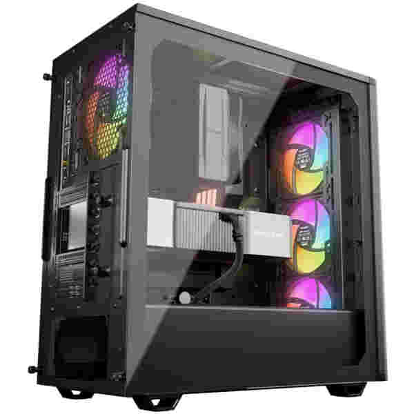 Ohišje be quiet! Pure Base 501 LX MidiATX - črna RGB - Image 4