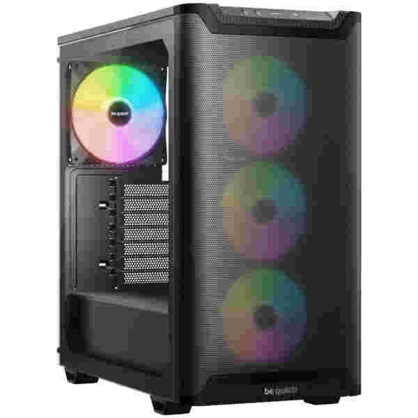 Ohišje be quiet! Pure Base 501 LX MidiATX - črna RGB