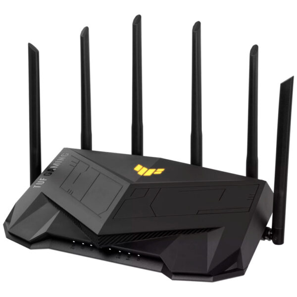 Usmerjevalnik brezžični Asus TUF Gaming AX6000 WiFi 6 AX6000 4804Mbit/ MESH 4xLAN 6x antena (90IG07X0-MO3C00)