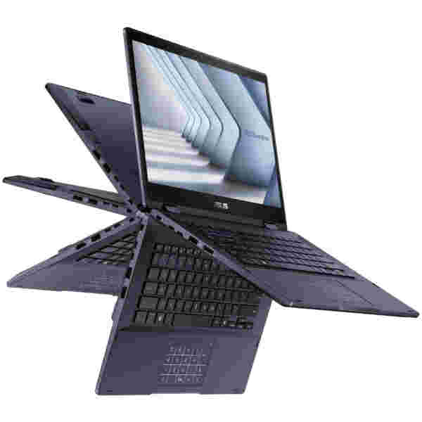 Prenosnik Asus 35,5 cm (14,0") ExpertBook B3 Flip 1920x1080 VA na dotik 400nit Core 7-150U/24GB/SSD1TB/BL/FP/Pisalo/Intel UHD/Win11Pro (90NX07N1-M00E10) - slika 2