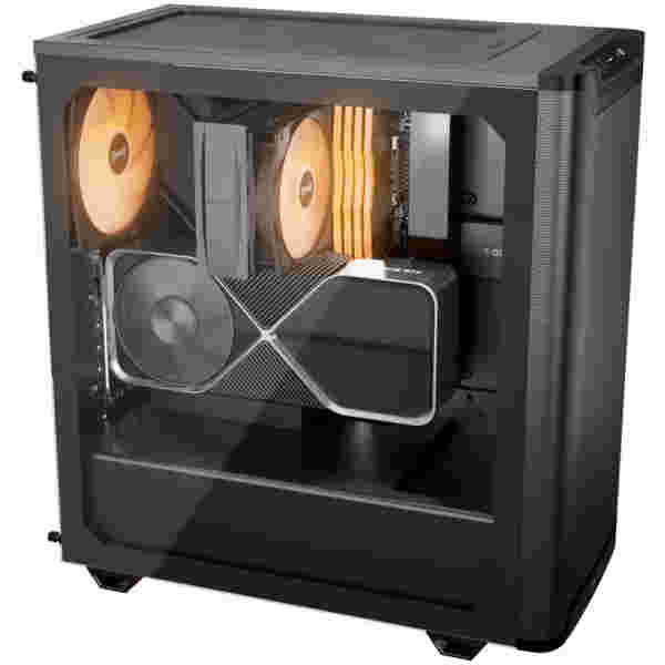 Ohišje be quiet! Pure Base 501 LX MidiATX - črna RGB - Image 3