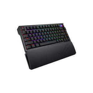 Gaming Tipkovnica brezžična + Bluetooth Asus ROG Azoth Extreme Wireless US | črna RGB (90MP03MA-BKUA01)
