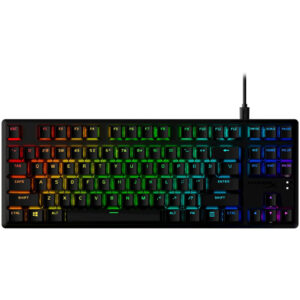 Gaming Tipkovnica USB HP HyperX Alloy Origins PBT HX Red SLO | Slovenski nabor znakov črna RGB (639N7AA#ABA)
