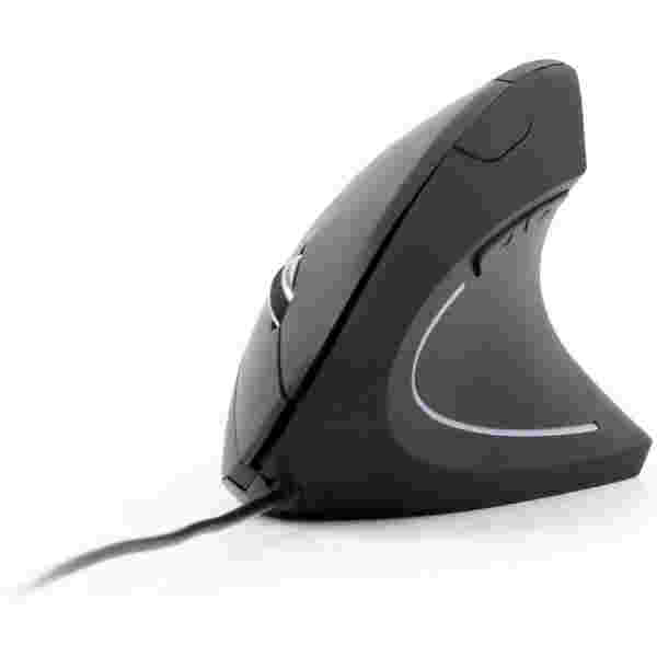 Miš Gembird USB MUS-ERGO-01 črna 3200DPI (MUS-ERGO-01)