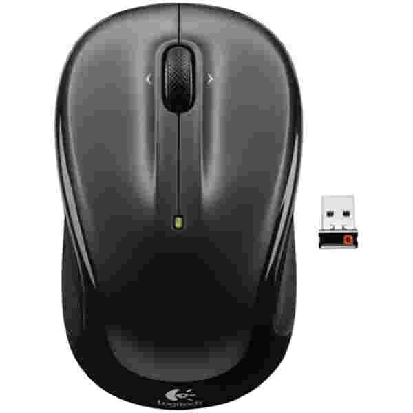 Miš  Logitech NoteBook Brezžična M325 optična nano Unifying črna (910-002142)