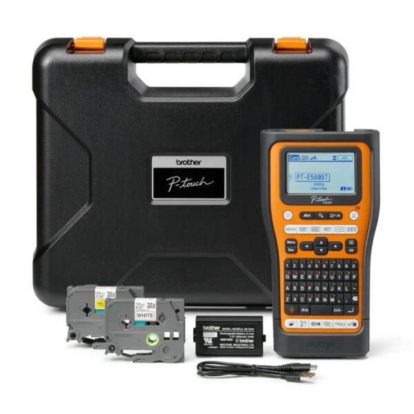 POS tiskalnik BROTHER Pro Bluetooth in samodejni rezalnik do 24mm (PTE560BTVPQL1)