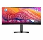 Zaslon MSI Modern MD342CQP / 34" / UWQHD / VA / 120Hz / 1ms (MPRT) / ukrivljen / črn - Image 2