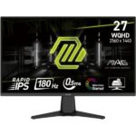 Zaslon MSI MAG 275QF 27" / WQHD / Rapid IPS / 180Hz / 0