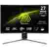 Zaslon MSI MAG-27CQ6PF / 27" / WQHD / 180Hz / 0.5ms (GtG) / ukrivljen / črn