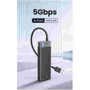 Ugreen USB 3.0 hub s 4 vrati 5Gbps