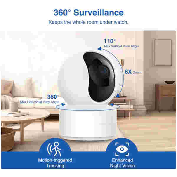IMILAB C21 2.5K Wi-Fi notranja kamera
