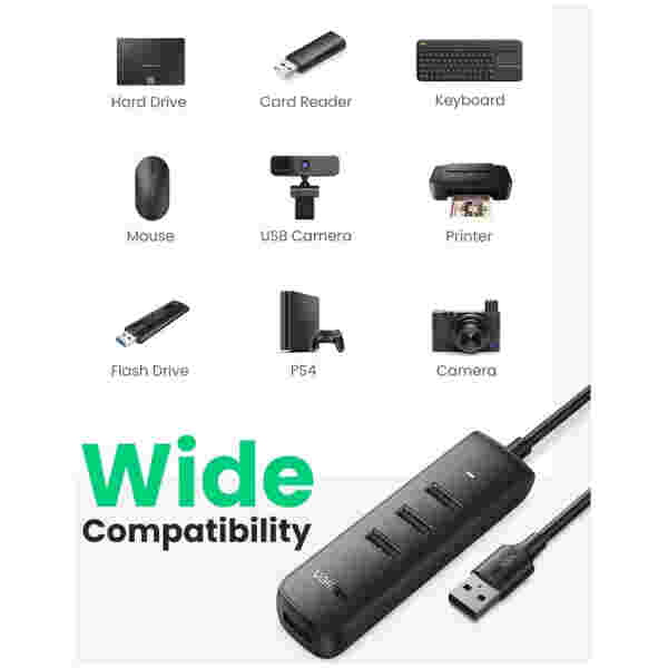 Ugreen USB 3.0 4-portni USB hub