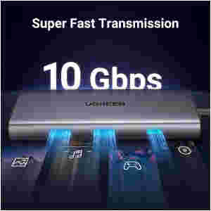 Ugreen 7v1 USB-C Hub (10Gbps USB 3.2