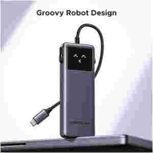 Ugreen Uno 6v1 USB-C hub z 10Gbps USB-C in USB-A ter 4K@60Hz HDMI izhodi