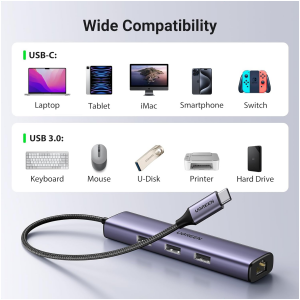 Ugreen 4 v 1 USB-C Hub