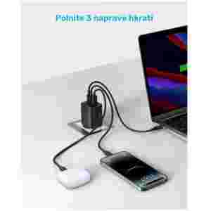 Anker 336 3-portni 67W polnilec
