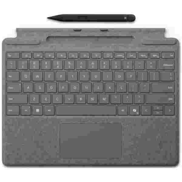 Microsoft Surface Tipkovnica + pisalo Slim Pen 2 bundle za PRO 9/8/10/11 - platinum