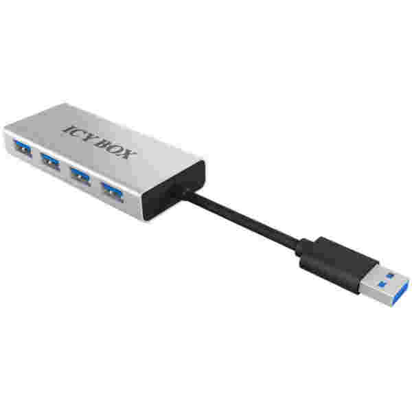 Icxbox IB-AC6104 4-Portni Hub s priključkom USB 3.0 Type-A