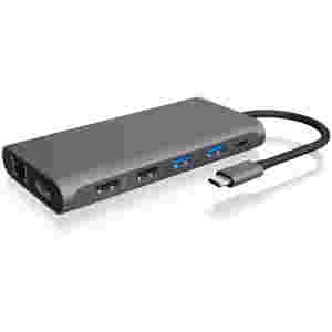 Icybox IB-DK4050-CPD priklopna postaja s Power Delivery 100W