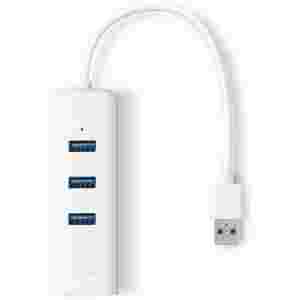 TP-LINK UE330 USB 3.0 3 portni HUB & RJ45 Gigabit Ethernet adapter
