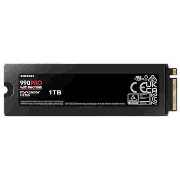 Samsung 990 PRO HeatSink SSD 1TB M.2 80mm PCI-e 4.0 x4 NVMe