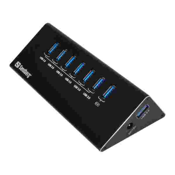 Sandberg USB 3.0 Hub 6+1 ports