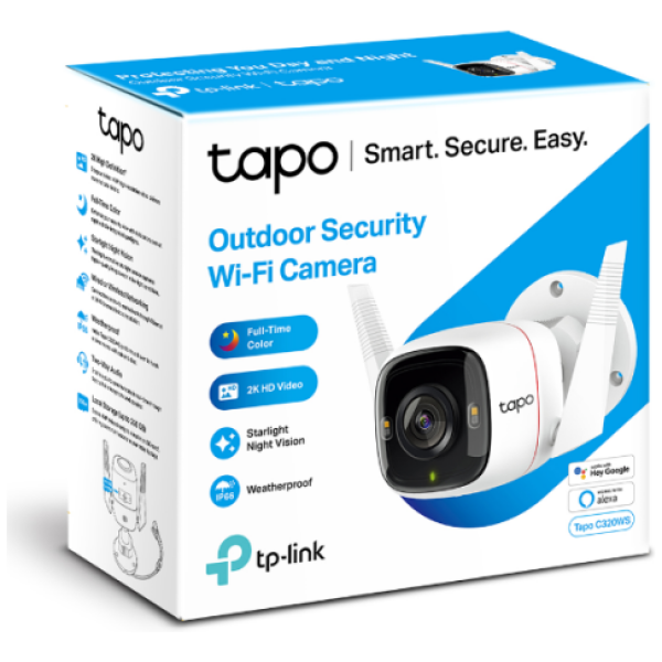TP-LINK Tapo C320WS 2K QHD zunanja Wi-Fi varnostna kamera - Image 3