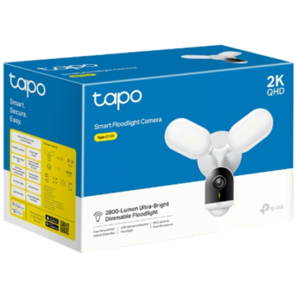 TP-LINK zunanja Wi-Fi reflektorska varnostna kamera Tapo C720 - Image 2