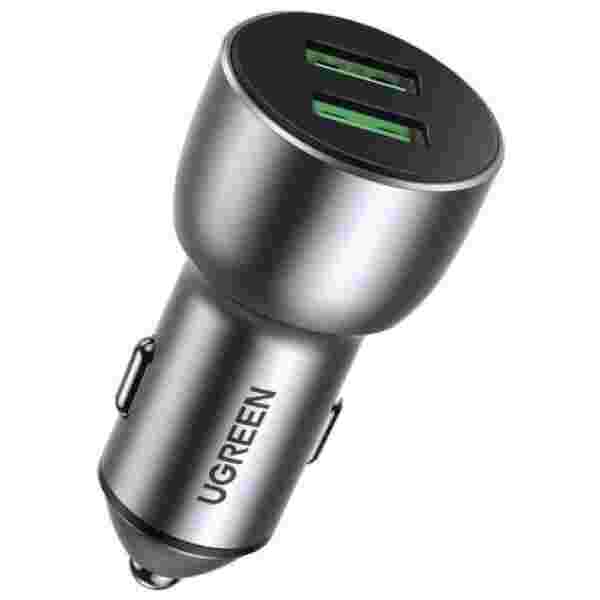 Ugreen avtopolnilec 2xUSB QC 3.0 36W 10144 - box