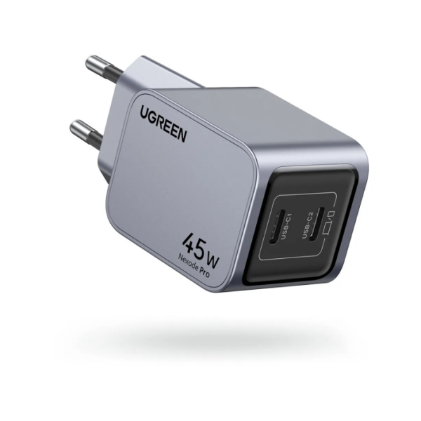 Ugreen Nexode Pro 45W 2-Portni GaN USB-C polnilec
