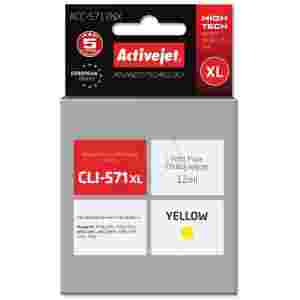 ActiveJet rumeno črnilo Canon CLI-571Y XL