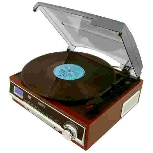 Camry gramofon Bluetooth/MP3/USB/SD/snemanje - slika 2