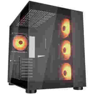 Ohišje Cougar FV150 MidiATX - črna ARGB