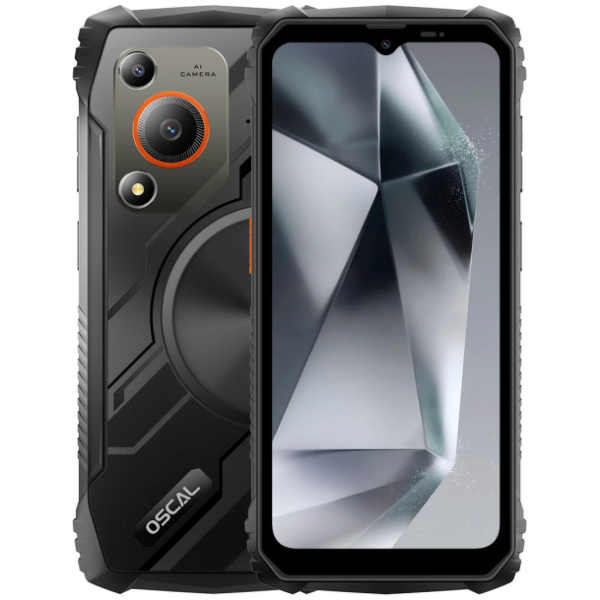 OSCAL MARINE 1 pametni robustni telefon 4GB + 128GB, črn - slika 4