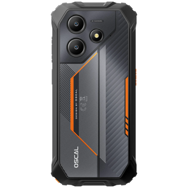 OSCAL MARINE 2 pametni robustni telefon 8GB + 256GB, oranžen - slika 2