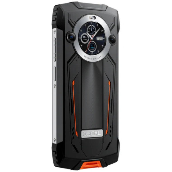 OSCAL PILOT 2 pametni robustni telefon 8GB + 256GB, oranžen - slika 2