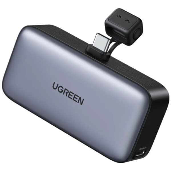 5W USB-C polnilna baterija z vgrajenim USB-C priključkom in LED zaslonom