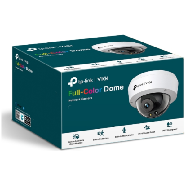 TP-LINK VIGI 5MP Full-Color Dome mrežna kamera (do 2880 × 1620 H.265+ 30fps) - slika 2
