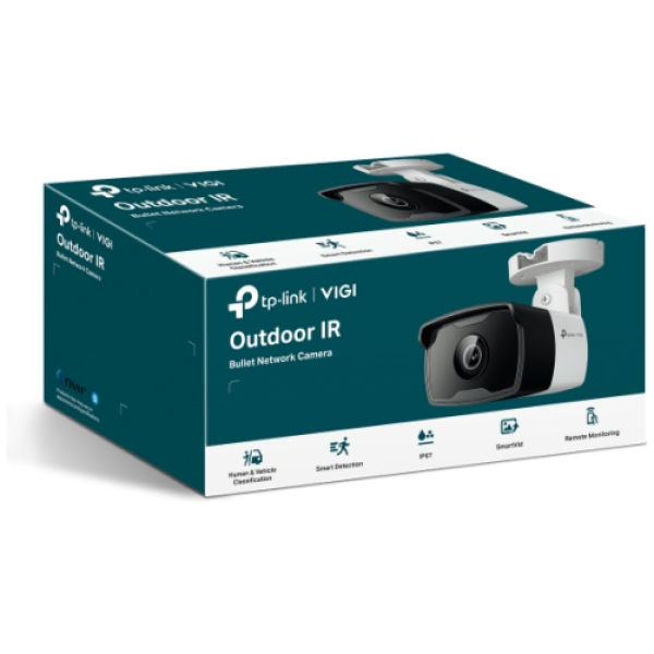 TP-LINK VIGI 4MP zunanja IR Bullet mrežna kamera (do 2560 × 1440 H.265+ 30fps) - slika 3