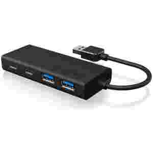 IcyBox IB-HUB1426-U3 4-portni Hub s priključkom USB-A in USB-C 3.2