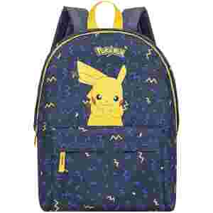 POKEMON - PIKACHU - JUNIOR nahrbtnik 43CM modre barve