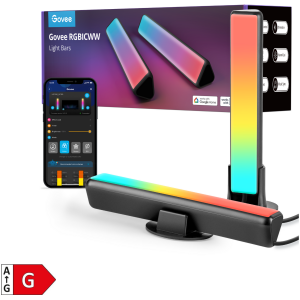 GOVEE RGBICWW WIFI + BLUETOOTH FLOW PLUS svetlobne palice