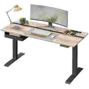 VASAGLE Električno nastavljiva pisalna miza